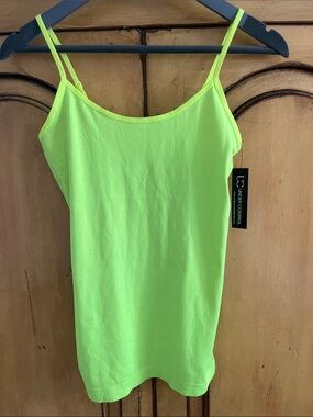 Under Control athletica Neon Lime Slim Strap Cami